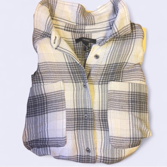 Plaid Button-Up Shirt - Picture 1 of 3